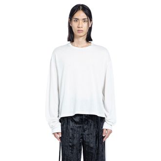 Ann Demeulemeester Emiliuis Sketch Print Long Sleeve T-Shirt