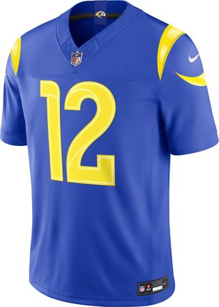 Nike Puka Nacua Los Angeles Rams Nike Mens Dri-FIT NFL Stitched Limited Jersey in Blue | 37NM0IUS9XF-GBF