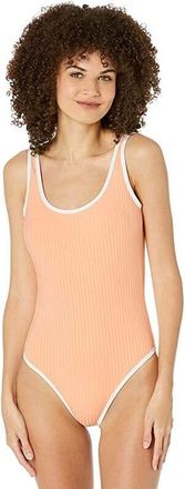 Rip Curl Premium Surf Cheeky One-Piece Womens Orange Stretch Swimwear JDM74