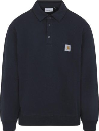 Carhartt Work in Progress Long-Sleeve Polo Shirt With Classic Collar