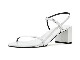 Tory Burch 38mm Gigi Heel Sandals Womens Sandals Bianco : 9.5 M, Synthetic