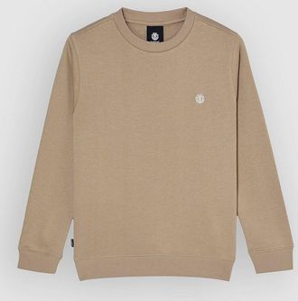 Element Icon Embroidery Kids Sweater grijs