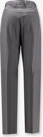 Maison Margiela Womens Trousers Grey Virgin Wool