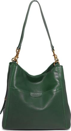 American Leather Co. Austin Leather Bucket Bag in Hunter Green at Nordstrom Rack