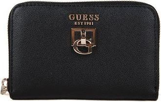 Guess Womens Wallet Black Polyurethane Bags