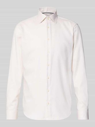 Christian Berg Regular Fit Business Hemd aus Baumwolle mit Kentkragen in Sand, Gr&ouml;&szlig;e 39/40