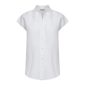 Blanca Vita Shirts, female, White, Size: 2XS Cenzia Diamante Shirt