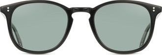 Garrett Leight KINNEY SUN BK/SFPBS Mens Sunglasses Black Size 49