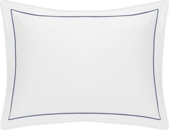 Matouk Bergamo Sham in Baltic at Nordstrom, Size Standard