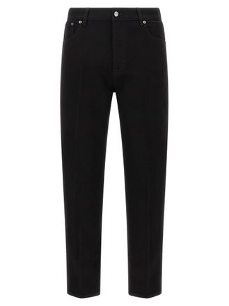 Gucci Black Mid Rise Jeans