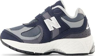 New Balance (TD) New Balance 2002R Hook & Loop Eclipse Silver Metalic IV2002SF