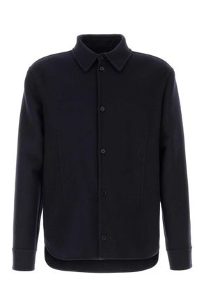 Jil Sander Dark Blue Regular Overshirt