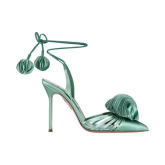 Aquazzura Mujer, Zapatos, Verde, Talla: 39 1/2 EU