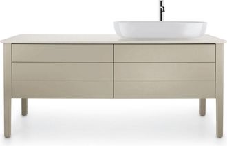 Duravit Duravit - Consola De Piedra Luv Quartz, Anchura 1783mm, Se Adapta A