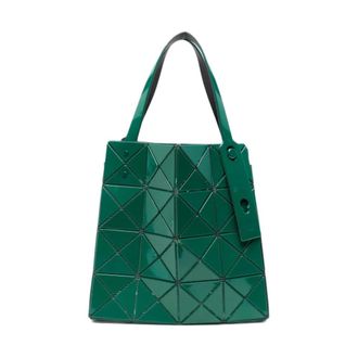 Issey Miyake Carat Grote Handtas - Dames - Tassen - Groen - Maat: ONE Size Leer