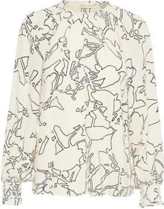 Inwear Rerunner Blouse - Dames - Blouses - Beige - M - Overhemden