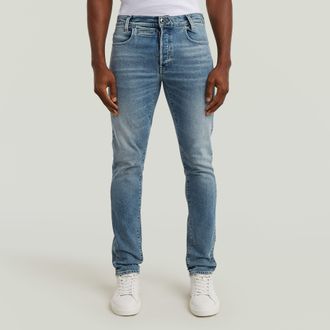 G-Star D-Staq 5-Pocket Slim Jeans - Midden blauw - Heren