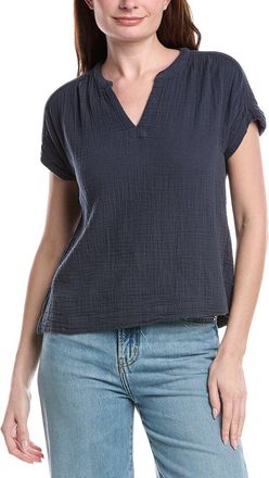 Splendid Saint Tropez Gauze Blouse