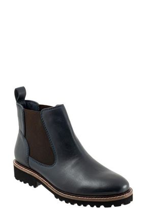 Softwalk Indy Chelsea Boot in Navy at Nordstrom, Size 10.5
