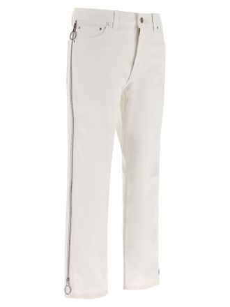 Paco Rabanne Womens Zip Jeans