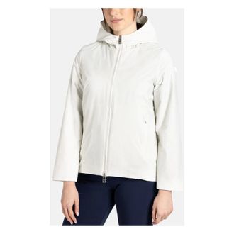 Canadian Light Jackets, female, White, Size: L 0.91 Tech Hooded Jacket