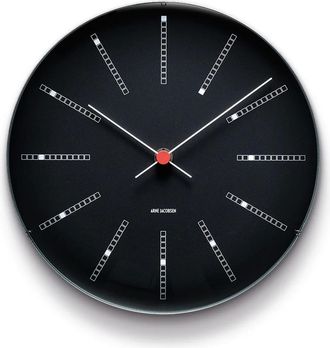 Rosendahl Copenhagen AJ Bankers Wanduhr Ø 29 cm, schwarz
