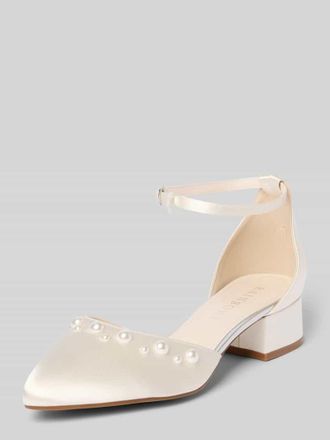 Rainbow Club Pumps mit Ziersteinbesatz Modell Maya in Offwhite, Gr&ouml;&szlig;e 37