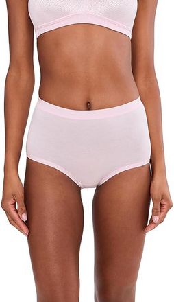 Wacoal Understated Cotton Brief Womens Underwear Cradle Pink : SM, Spandex/Cotton