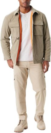 G.H. Bass & Co. Bass Outdoor Shirt Jacket Mens Overland Corduroy Long Sleeve Button-Up MAC7