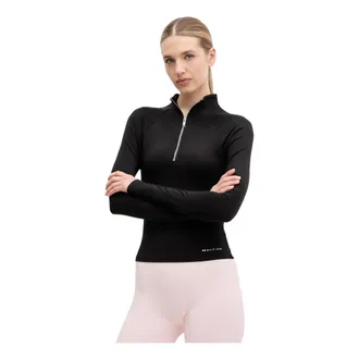 P.E Nation Routine Long Sleeve Top - Tops - Mujer - Negro - M