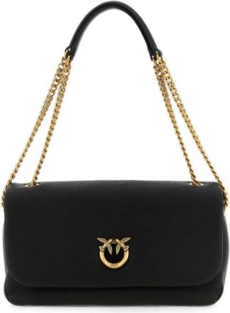 Pinko Click Soft Shoulder Bag - female - PINKO - Shoulder Bags - Black - ONE SIZE - Bags