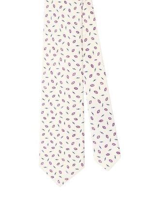Robert Talbott Robert Printed Best of Class Necktie in Cream at Nordstrom
