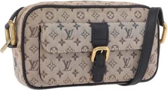 Louis Vuitton Pre-owned Monogram Mini Canvas Shoulder Bag - unisex - Vintage Schoudertas - Bruin - ONE Size - Leer - Vintage