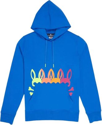 Psycho Bunny Felpa Lafayette con cappuccio - Blu