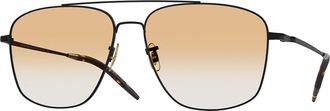 Oliver Peoples OV1380 Aymes 5062 Mens Sunglasses Black Size 58