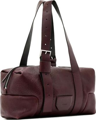 AllSaints Borsa a spalla Ares in pelle - Rosso