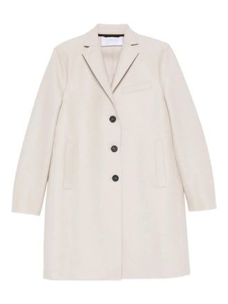 Harris Wharf London wool coat - women - Wool - 40 - Neutrals