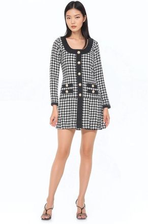 Alexia Admor Nina Dress in Black/white at Nordstrom, Size 12