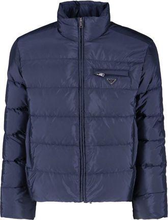 Prada Piumino Zip Logo