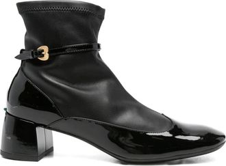 A.Bocca Laarzen met gespbandje - Zwart