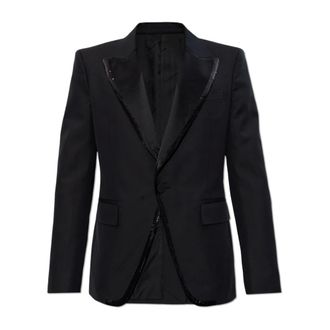 Dsquared2 Blazers, male, Black, Size: 2XL Blazer with Pockets