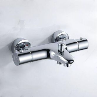 OEM Grifo Termost&aacute;tico Para Ba&ntilde;era, Grifo Termost&aacute;tico De Ducha De Cobre, Grifo De Ba&ntilde;era Con Tope De Seguridad De 38 &deg;c, Grifo De Ducha Mural Con Dos Sal