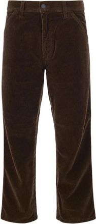 Carhartt Work in Progress Straight Broeken - Heren - Straight fit broeken - Bruin - W34 - Katoen - Broeken