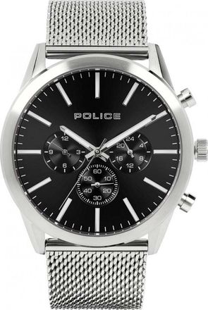 Police 15599JS-02MM Mens Patriot Watch - Silver