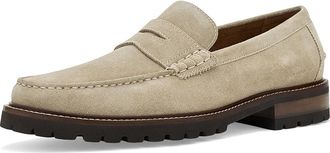 Johnston & Murphy Collier Penny Loafers Mens Shoes Beige Suede : 11.5 M (D)