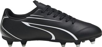 Puma Heren Vitoria FG/AG Voetbalschoenen (Zwart/Wit)