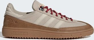 adidas Originals Handball spezial sneakers beige e bianco sporco con suola marrone chiaro-Neutro