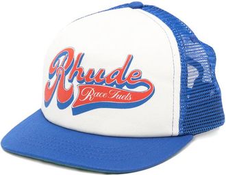 Rhude Logo-detail Trucker Cap