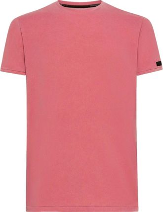 Roberto Ricci Design Techno Wash Piqu&eacute; T-Shirt - Heren - T-shirts - Roze - M - Tops
