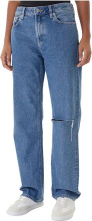 Calvin Klein Dames, Jeans, Blauw, Maat: W27 Katoen